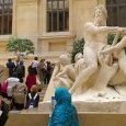 visite des élèves au musée du Louvre